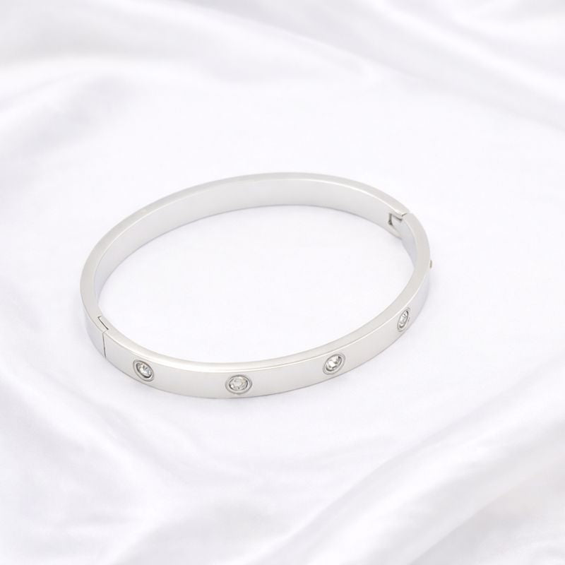 Crystal Line Bangle