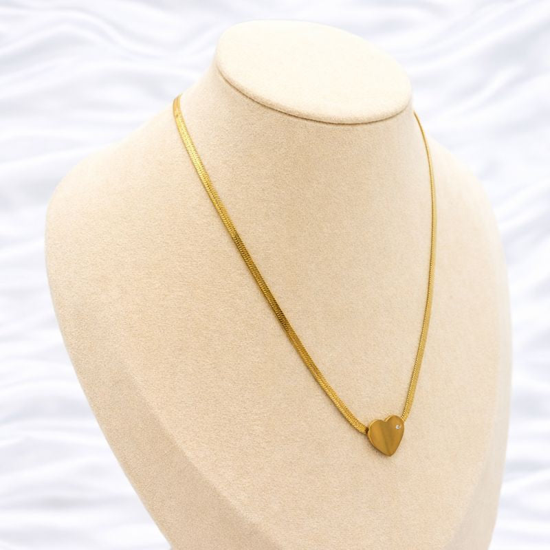 Golden Heart – Ogrlica sa srcem