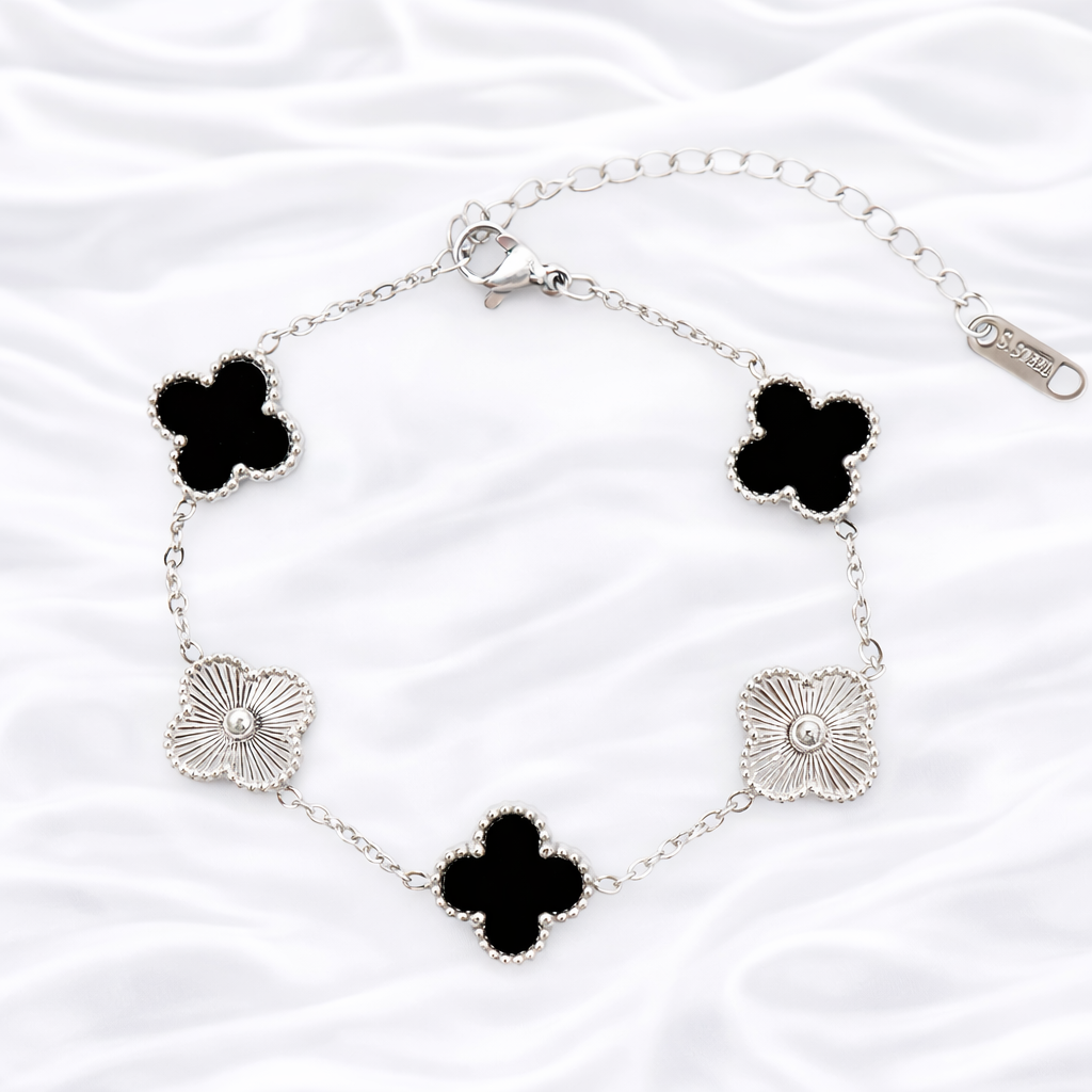 Black Blossom Bracelet