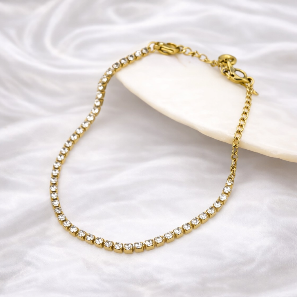 Crystal Line Bracelet