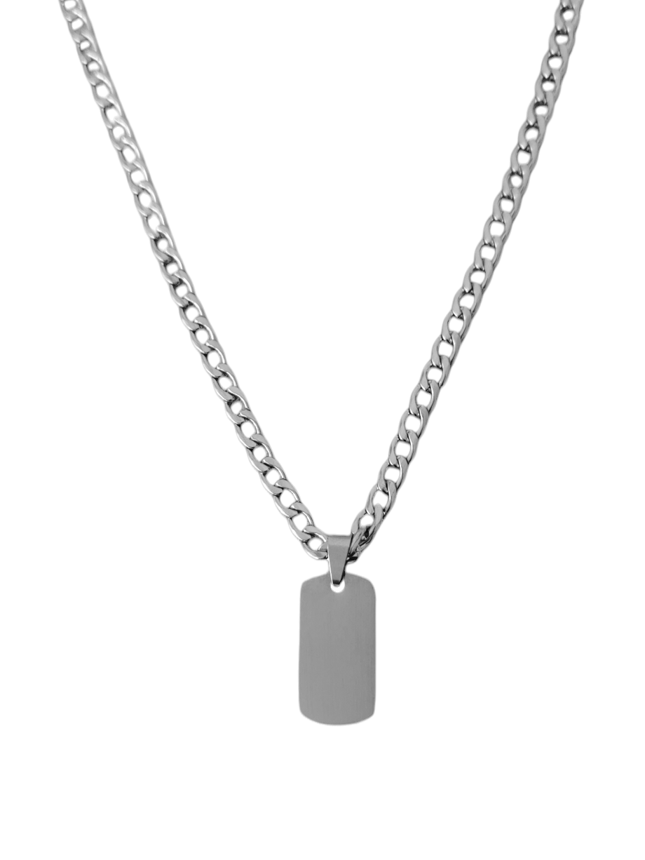 Military tag necklace mini