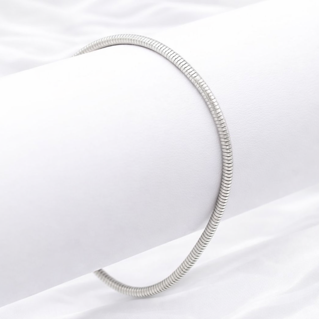 Silver Flex Coil Bracelet