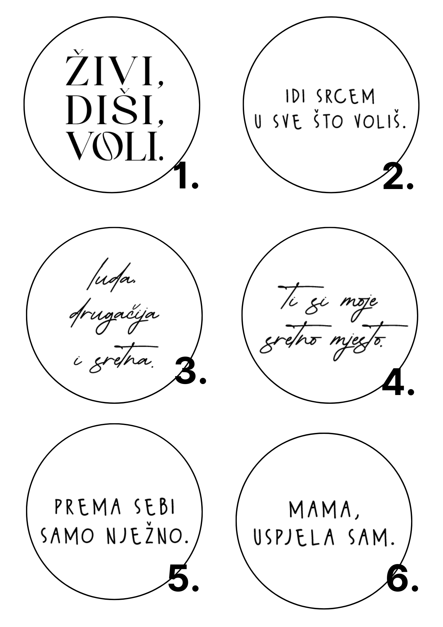 Chain through medaljon