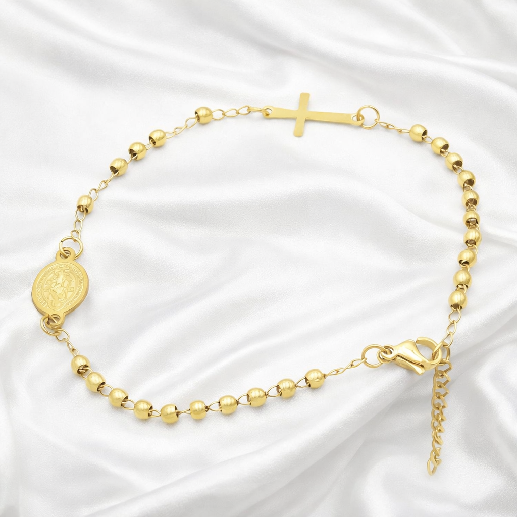 Zlatna Krunica Narukvica “Faith & Grace”