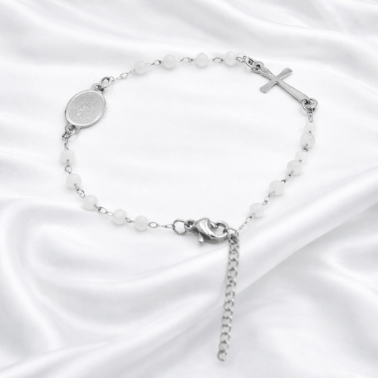 Krunica Narukvica “White Serenity”