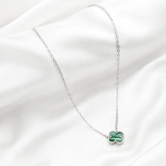Green Clover Glow Necklace