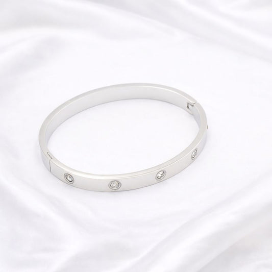 Crystal Line Bangle