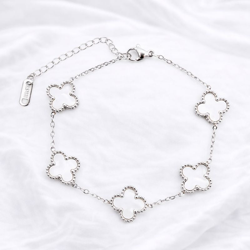 Five Clover Elegance Bracelet