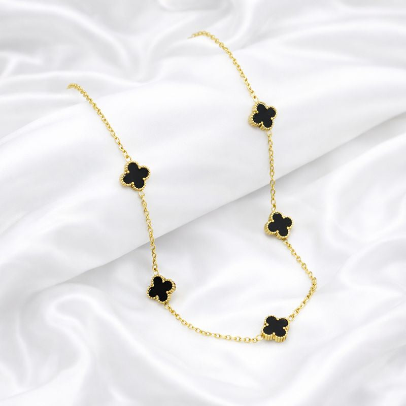 Black Clover Gold Necklace
