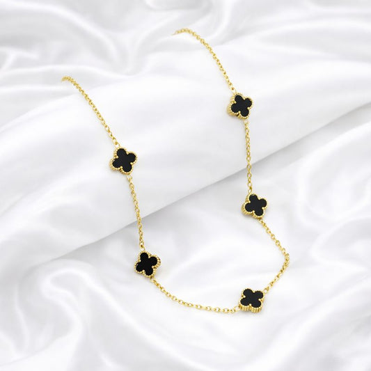 Black Clover Gold Necklace