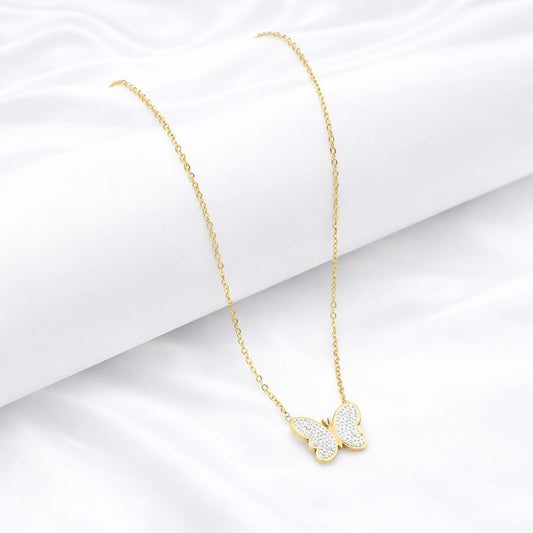 Crystal Butterfly – Ogrlica s leptirićem