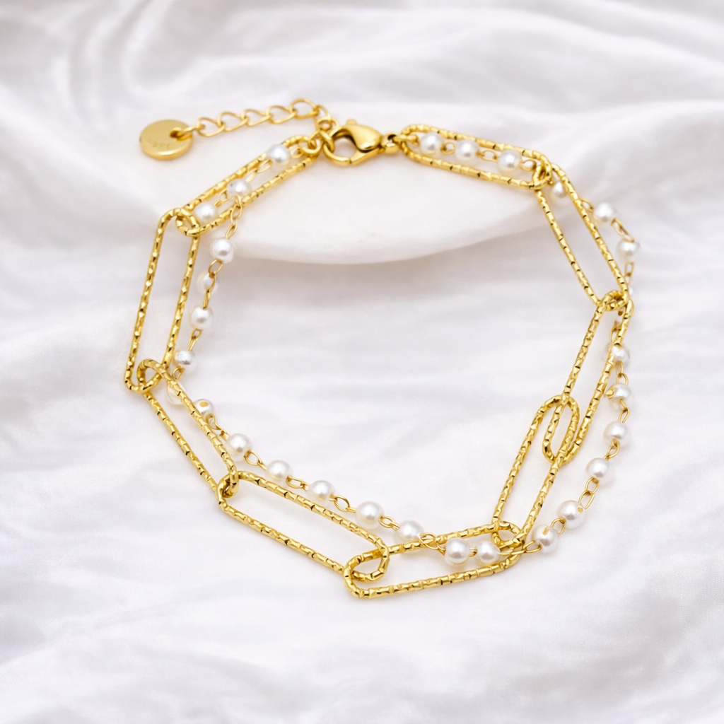 Pearl Chain Harmony Bracelet