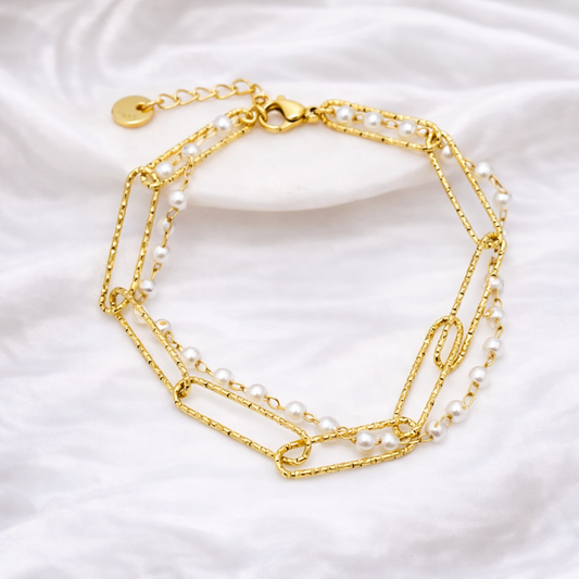 Pearl Chain Harmony Bracelet