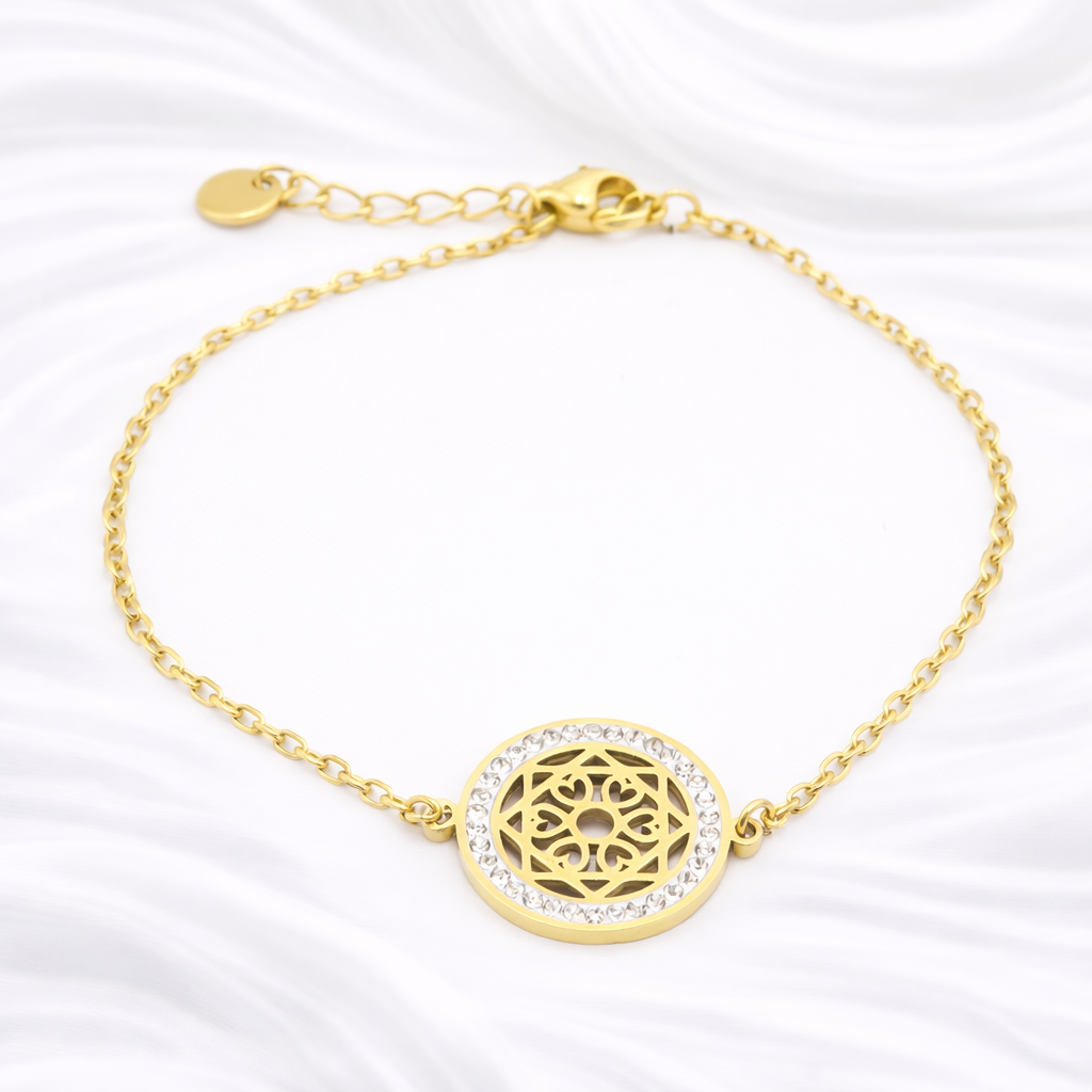 Mandala Crystal Bracelet