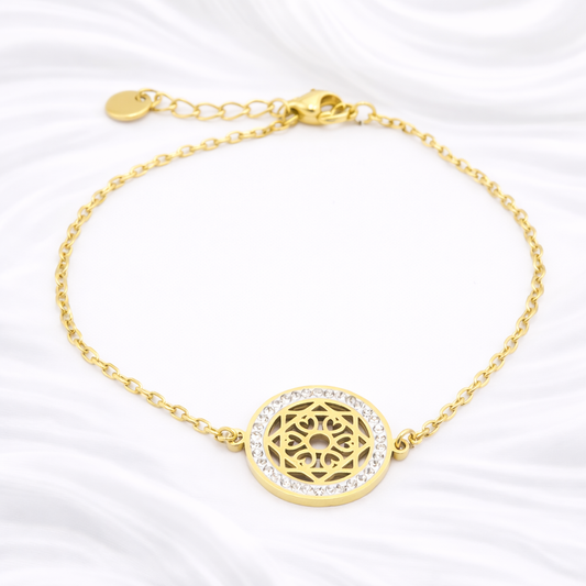 Mandala Crystal Bracelet