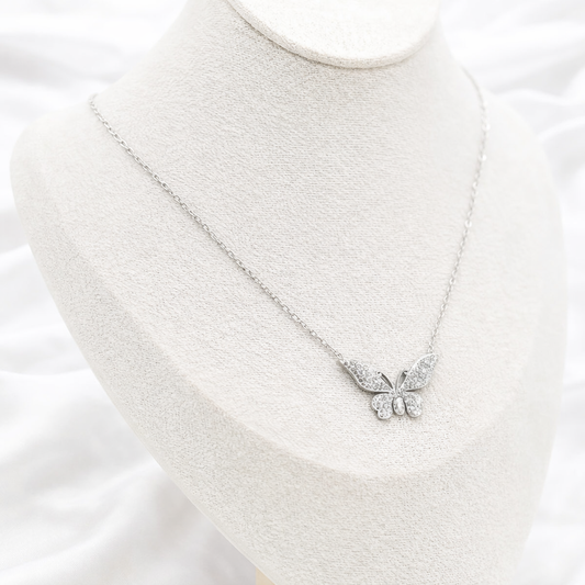 Sparkle Butterfly Necklace