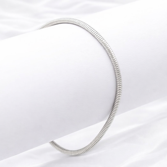 Silver Flex Coil Bracelet