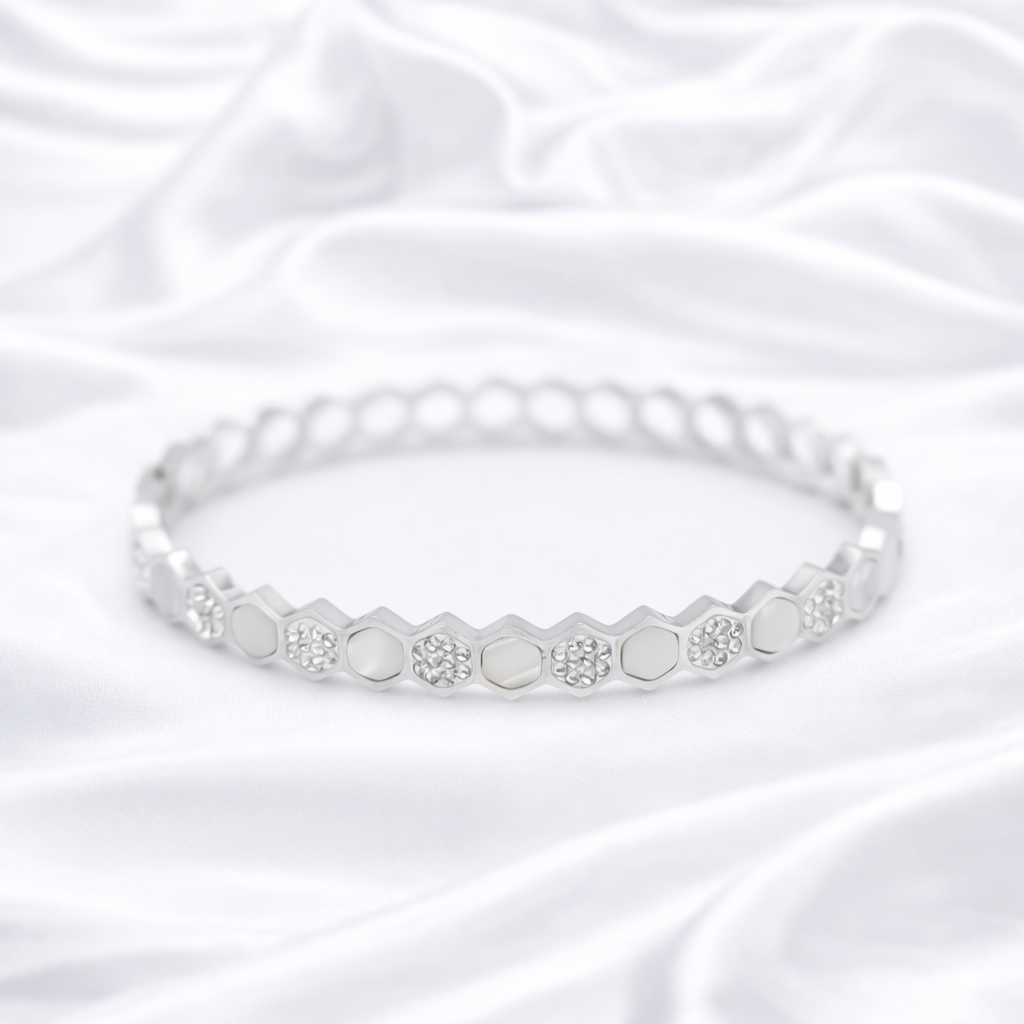 Hexa Shine Bangle