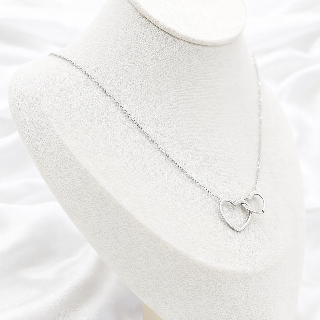 Twin Hearts Necklace