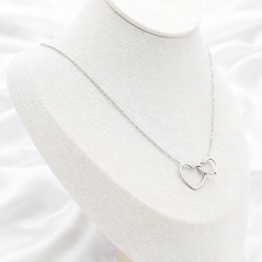 Twin Hearts Necklace